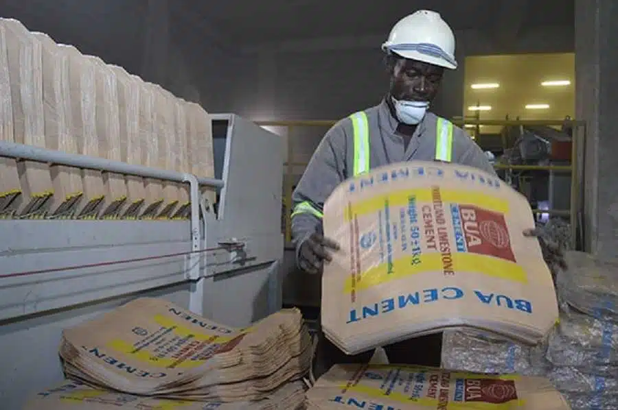 BUA Cement reduces cement prices to N3,500 per bag