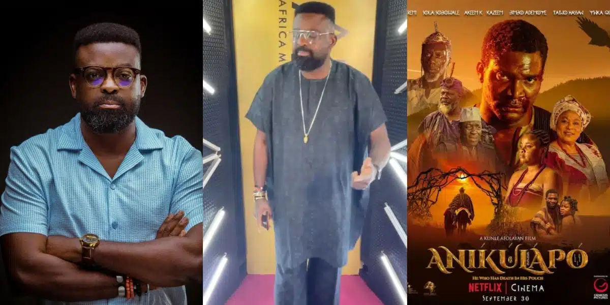 AMAA Awards: Kunle Afolayan overjoyed as Anikulapo wins best overall film 2023