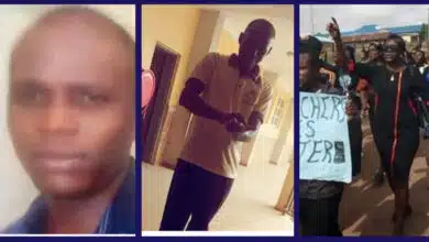 Delta Teachers Stage Protest After Their Colleague Was Killed By Student’s Father For Beating His Son