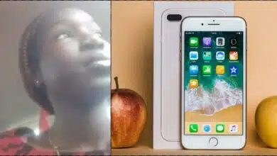 Nigerian parents drag daughter to filth for asking for iPhone 8 as birthday gift