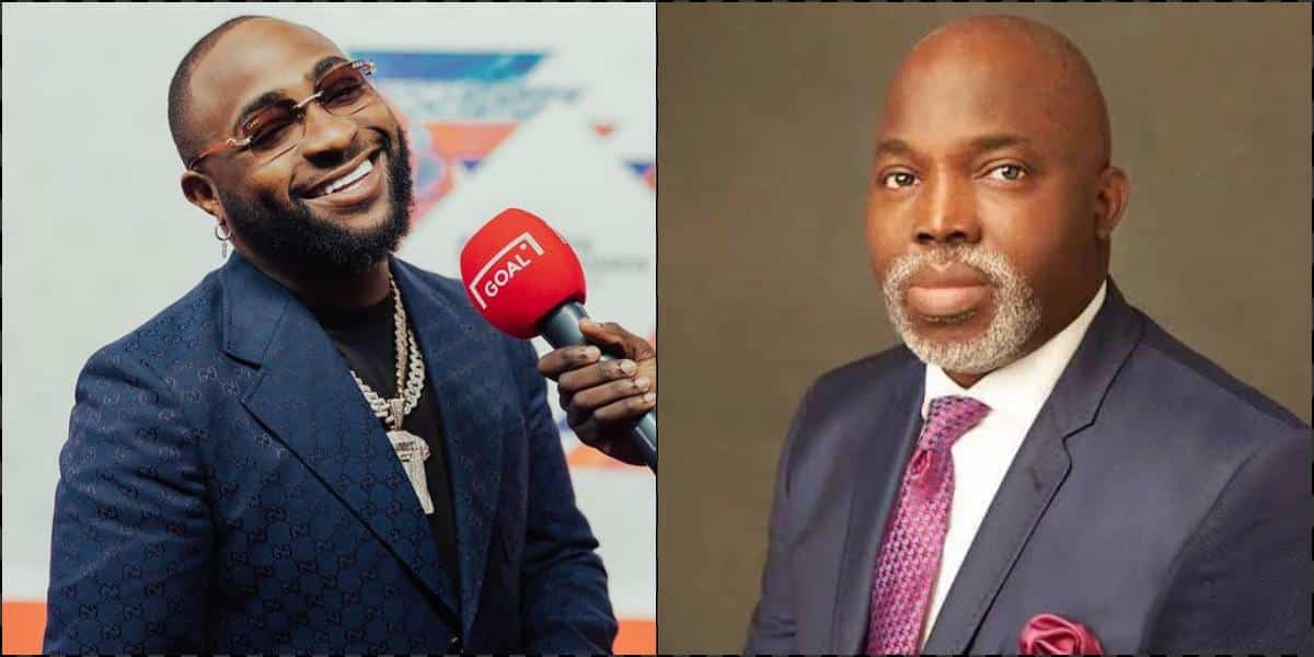 “Warri people hate you” – Davido goes berserk, drags NFF president to filth