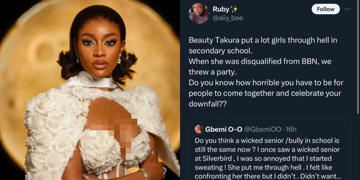 “Beauty Tukura was a bully in secondary school” — Her secondary school mate cries out