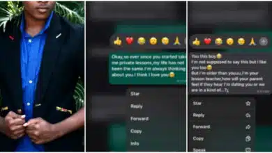 “You dey scatter my head ma”- Leaked chats between 19-year-old boy and his female private teacher cause buzz online