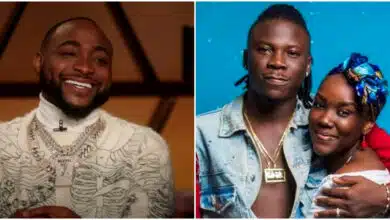 Davido celebrates Stonebwoy’s Wife, Dr Louisa for sumptuous meal she served him