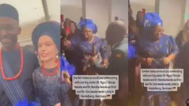 Ngozi Okonjo-Iweala son's wedding dancing steps