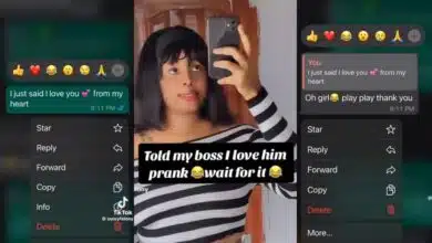 Beautiful Nigerian lady married boss reply