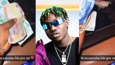 Zlatan Ibile ₦100, ₦200, ₦500 notes street boys