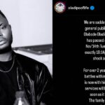 Rapper Oladips passes away at the age of 28