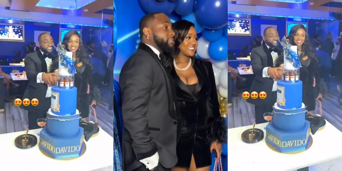 Davido, Chioma celebrate his 31st birthday with a stunning cake