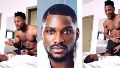 "You're too fine" - Tobi Bakre adores daughter's beauty, claims she shines brighter than 10 angels combined