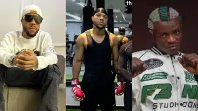 "Tell that Zazu I'm taking him back to the Zoo" – Charles Okocha warns as he hits boxing gym