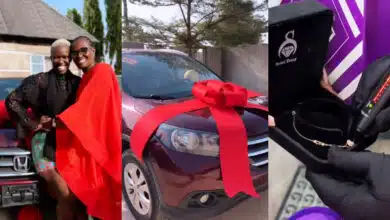 Real warri pikin mother car gold jewelry