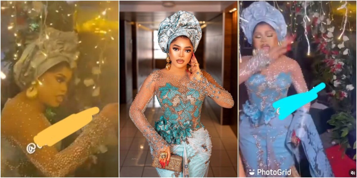 “I am very shameless” - Bobrisky fights dirty at Mercy Aigbe’s movie premiere