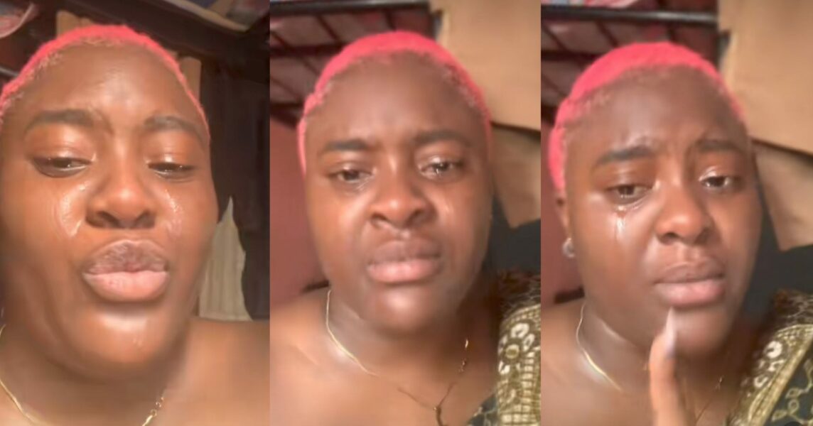 Lady tears boyfriend marries another