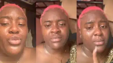 Lady tears boyfriend marries another