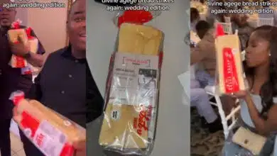 Nigerian family surprises wedding guests with agege bread souvenirs