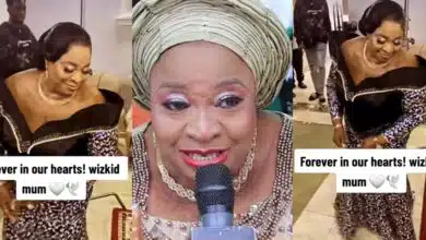 Throwback video of Wizkid's late mum, Mrs. Dolapo Balogun dancing excitedly during her birthday celebration