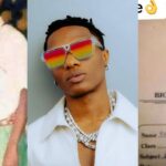 Wizkid's secondary school picture, his J.S.S 1 exercise book at Ijebu 'Ode Grammar School' surface online