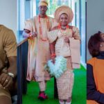 "I am lucky to have you" - Lateef Adedimeji toasts to 2 years of marriage with heartfelt message for wife, Mo Bimpe