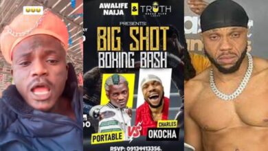 "I beat you, you chop blow" - Portable embarrasses Charles Okocha, exposes how he beat him up in rounds 1, 2, 3, and 4