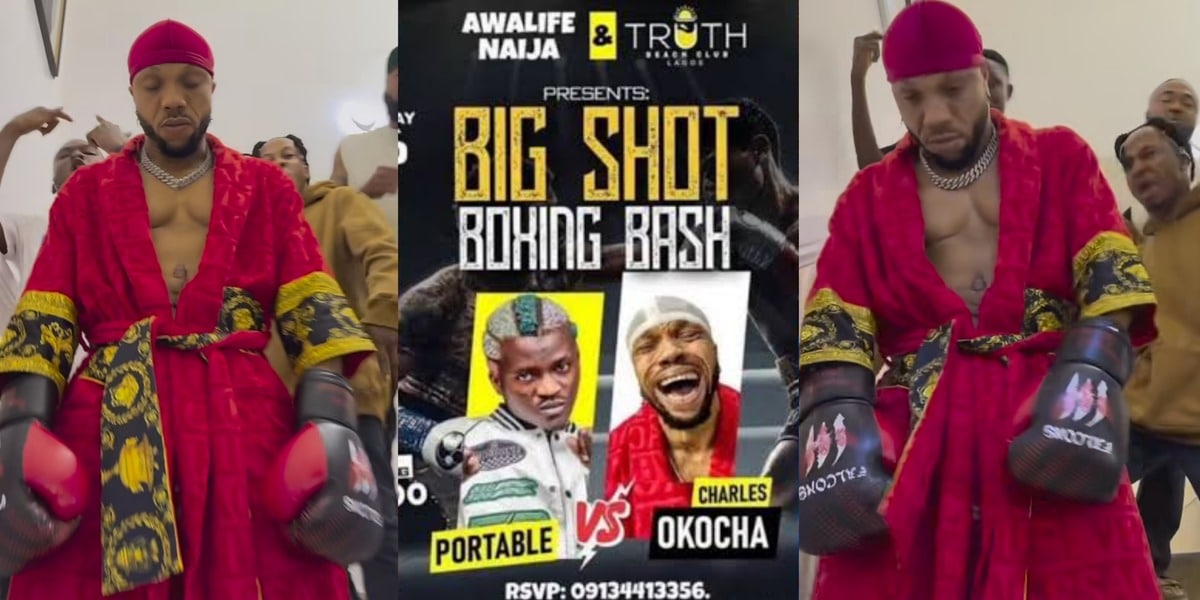 "Shit was rigged, we want a rematch" - Charles Okocha begins fresh training amidst claims of rigged boxing match