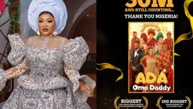 "Second highest opening for a Nollywood title in 2023" – Mercy Aigbe celebrates success of her latest movie, Ada Omo Daddy so far