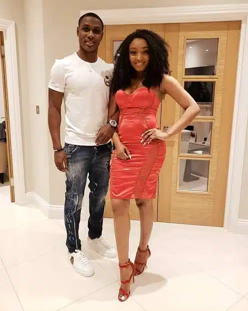 Jude Ighalo and his ex-wife, Sonia