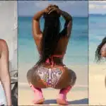 Tiwa Savage leaves head rolling as she stuns in sizzling bikini