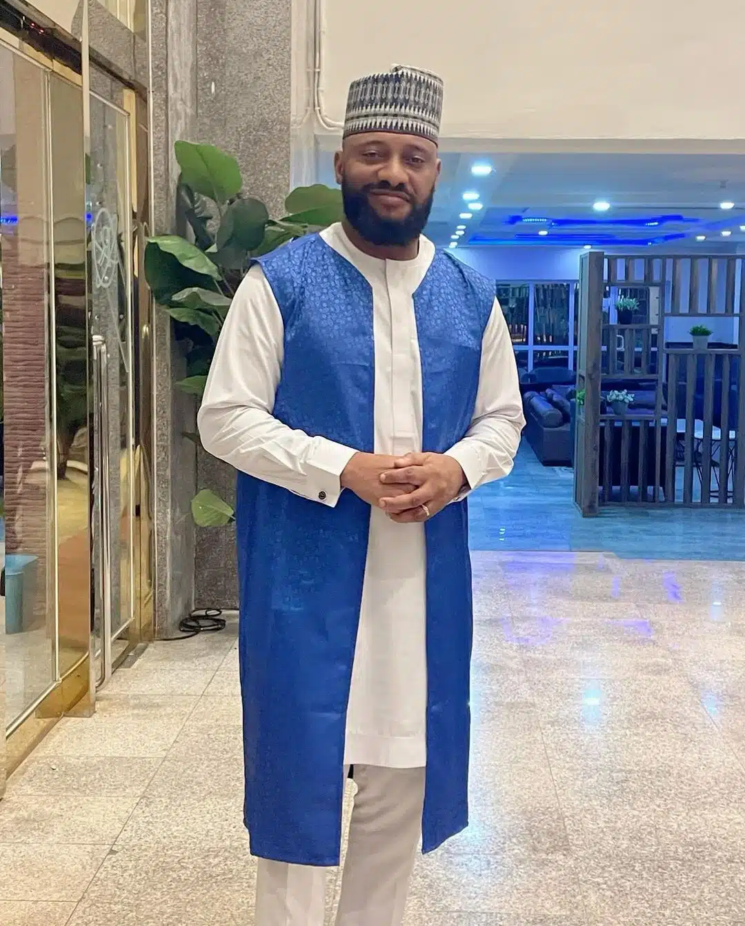 "2023 stole your son but you had enough time to do bosom enlargement surgery" – Yul Edochie spills 