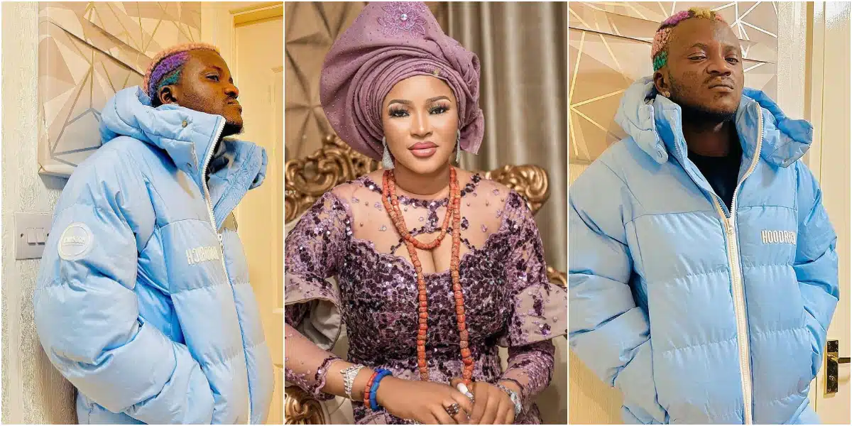 "Thank you for showing me the meaning of love" - Late Alaafin's wife, Queen Dami appreciates Portable