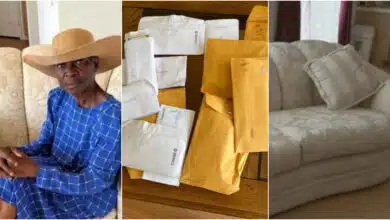 Woman returns N14.9 million found hidden in chairs gifted to her for free online