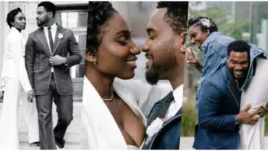 “Stay away from my man” – Kunle Remi’s wife issues stern warning to Nigerian ladies