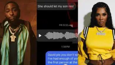 Davido Tiwa Savage chats leak