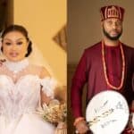 Nkiru Sylvanus and husband, Riches Sammy celebrates first wedding anniversary