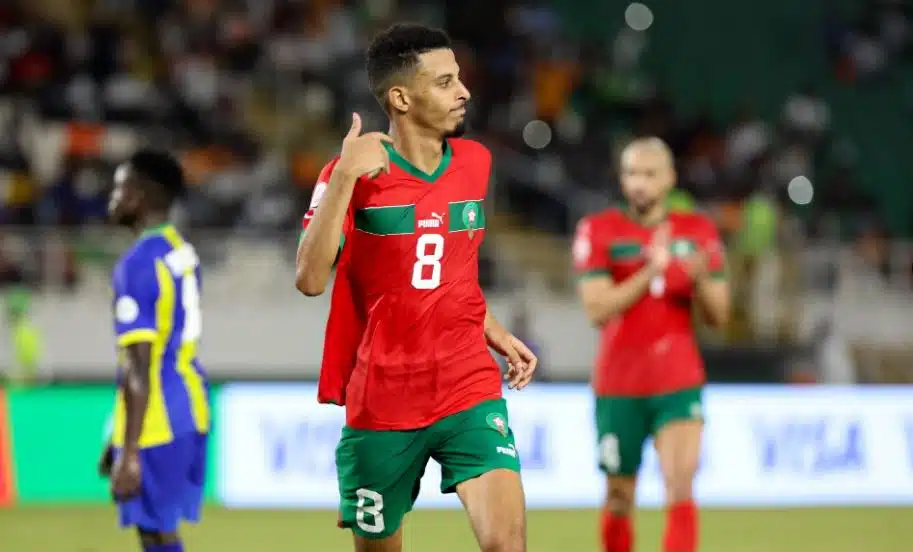 AFCON 2023: Morocco punish 10-man Tanzania side in 3-0 thriller