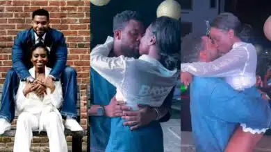 Kunle Remi fiancée public affection