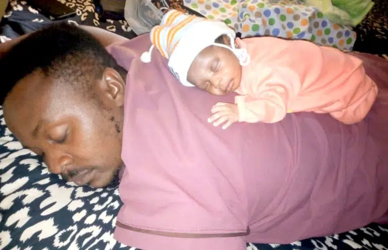 "I don't think I need to do DNA again" - Nigerian man shares what he observes his son doing one day