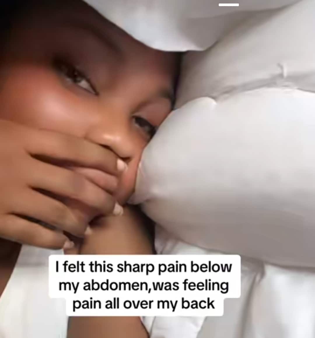 "Don't know if baby belongs to Daniel, Rukky, or..." - Lady returns with baby as she visits hospital over abdominal pain