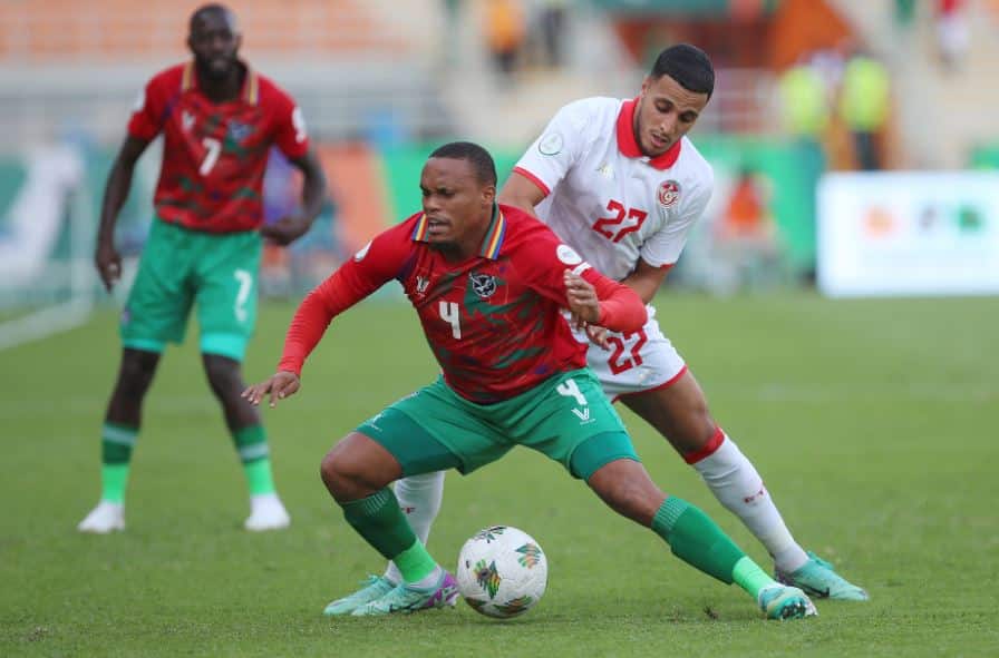 AFCON 2023: Namibia beat Tunisia 1-0 in Group E opener