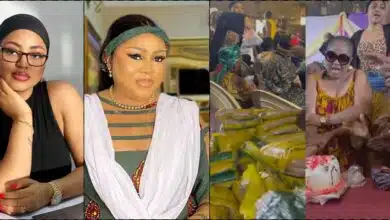 Regina Daniels gives back to community in celebration of mother's birthday