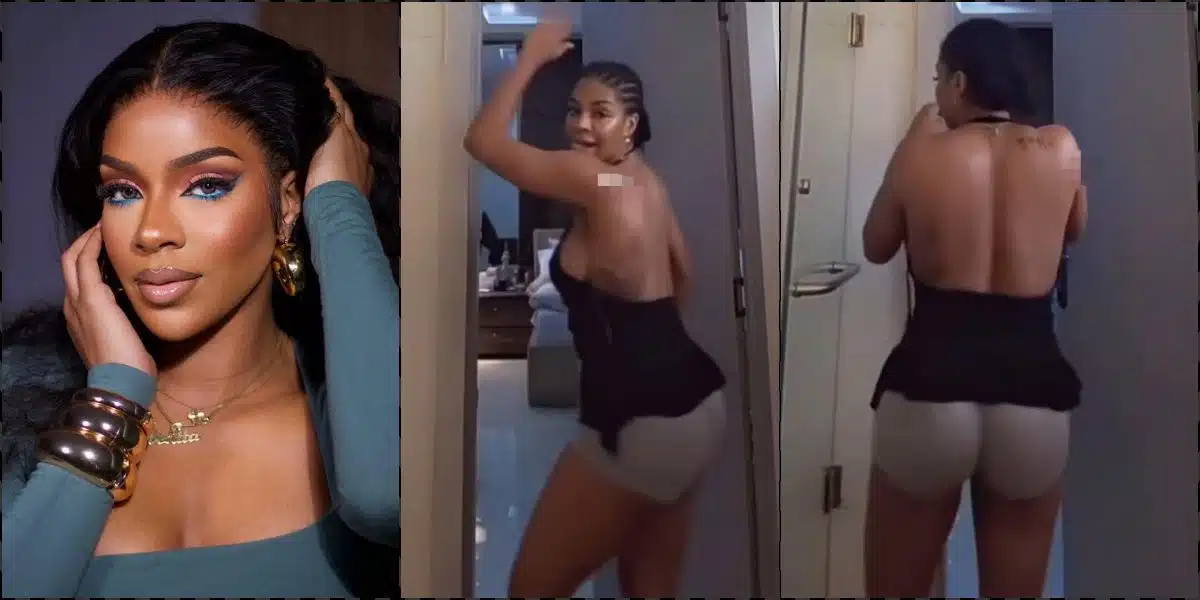 Outrage as Venita shows off dance moves in underwear