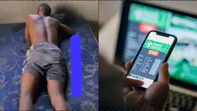 Man sad as he loses N200K to sports betting right after winning it