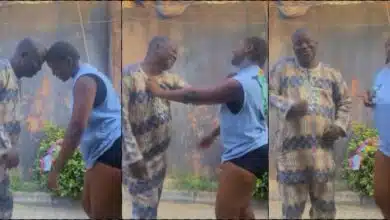 "Even my papa no gree for me" - Lady says in adorable dance video with father