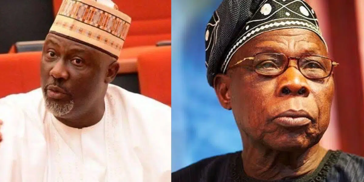 Economic Hardship: “Why have you not written Tinubu a letter?” — Dino Melaye questions Obasanjo