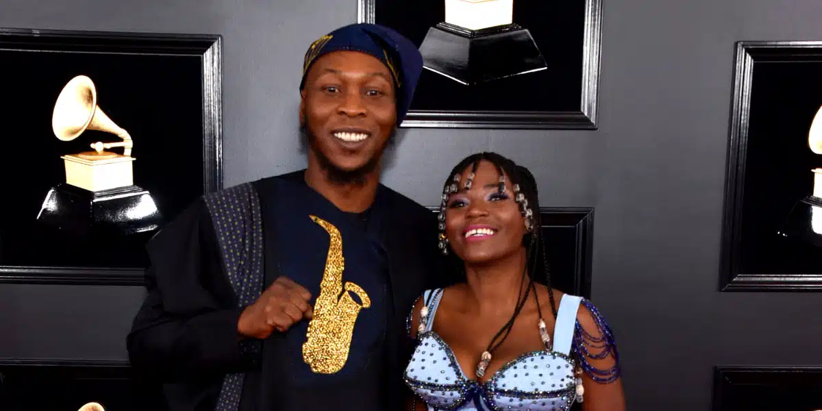 "My family said I will be one of his 35 wives" - Seun Kuti's wife, Yetunde opens up on how family was against her marriage