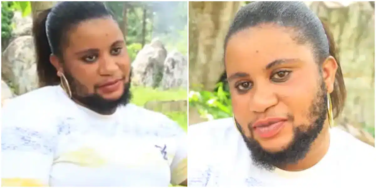 "Men are afraid to date me; they think I'm transgender" - Bearded woman cries out