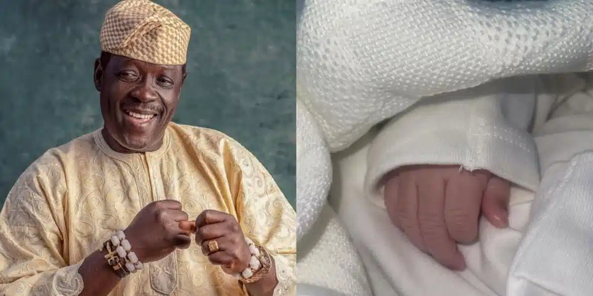 "Call me the latest grandpa" - Taiwo Hassan welcomes grandchild