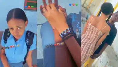 "Omah Lay go soon carry am" – Secondary school student stirs reactions as he flaunts beautiful girlfriend