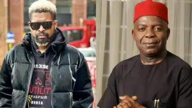 "How are former Abia state governors currently feeling over Dr Otti's performance" – Basketmouth