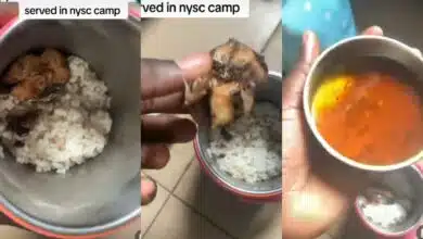 Corper food nysc camp